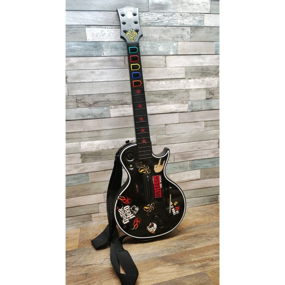 RedOctane Les Paul Wireless Guitar Controller for Xbox 360 Black 95123.805